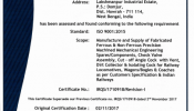 iso certificate - sam industries